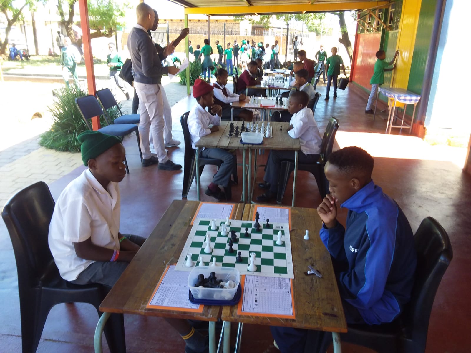 School friendly match 